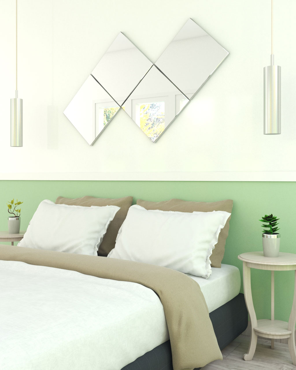 12 Creative Bedroom Wall Mirror Ideas 9434