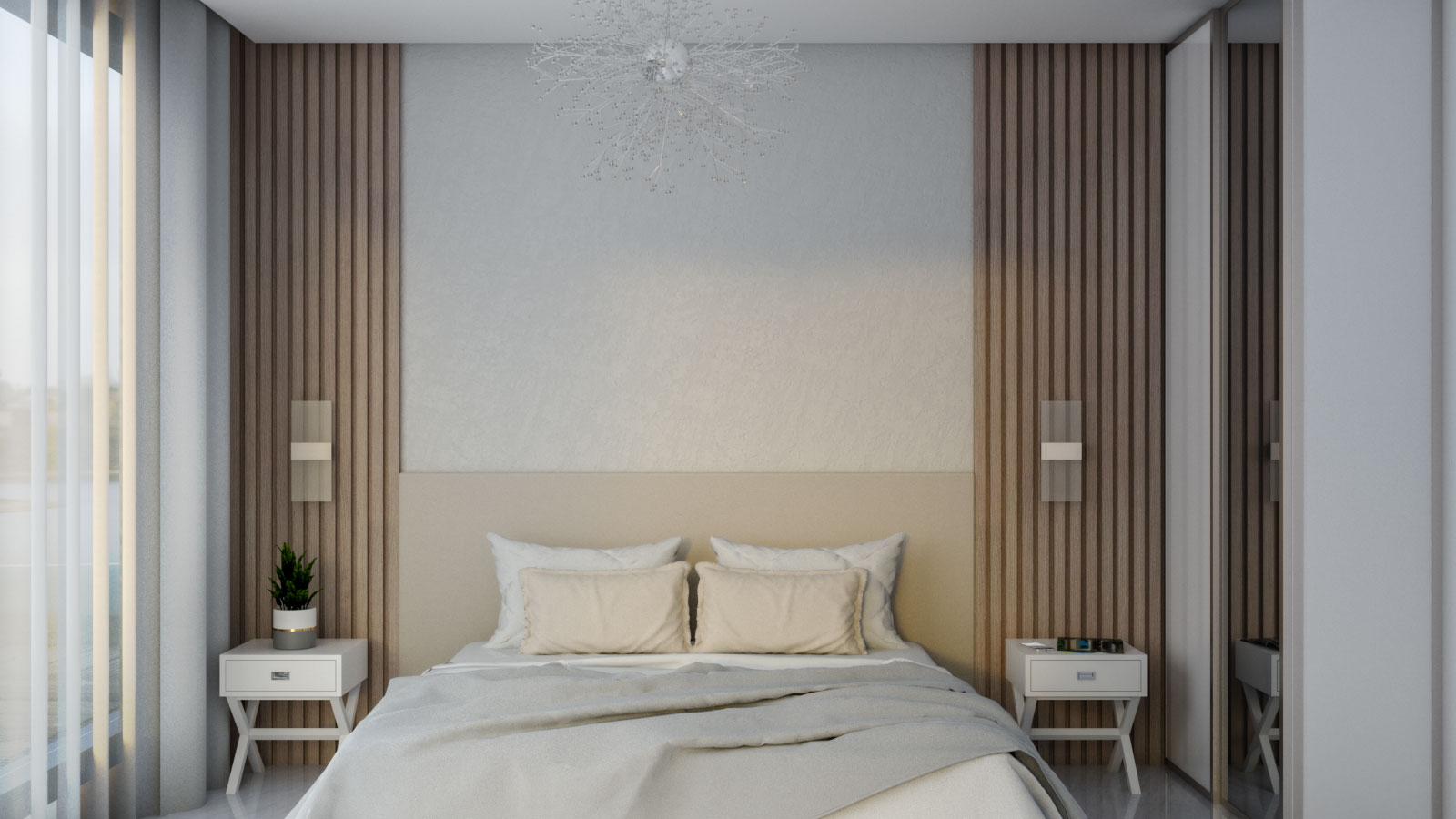 Minimalist Modern Small Bedroom Interior Design - roomdsign.com