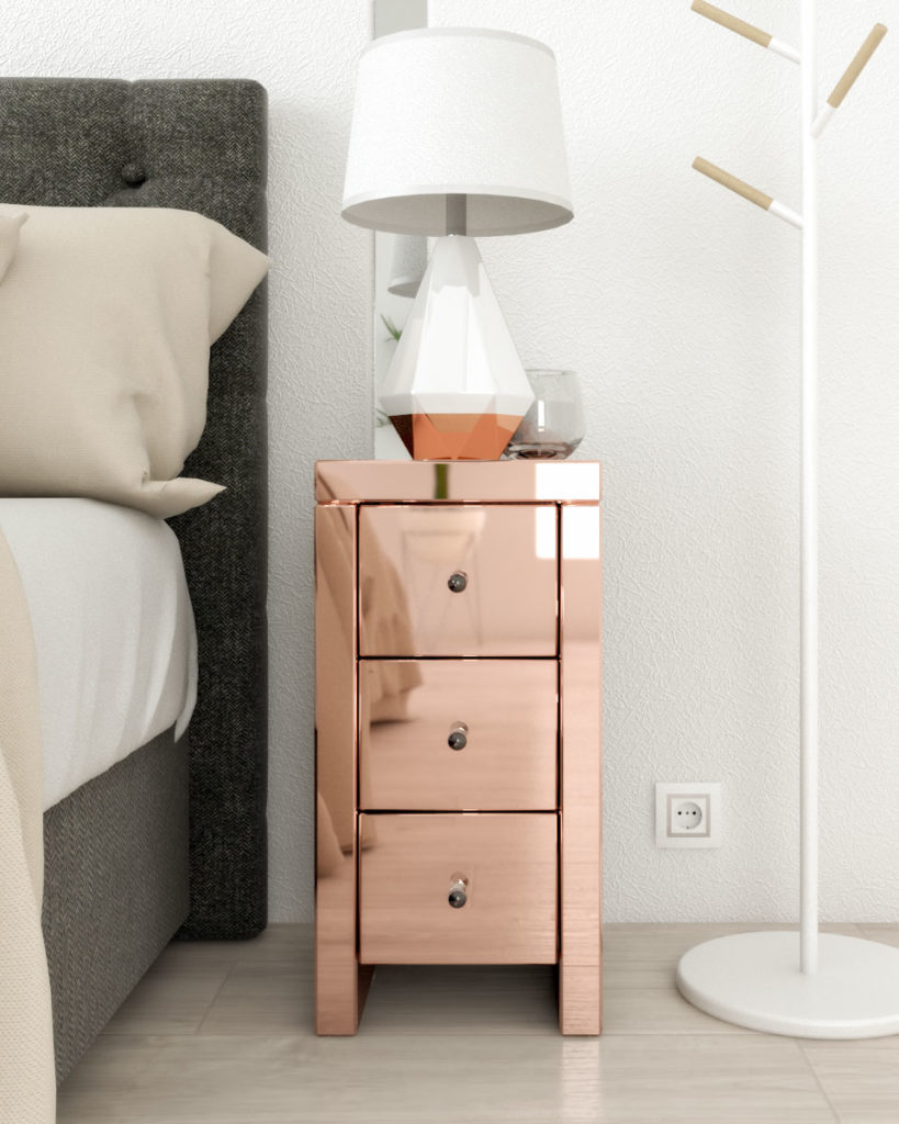 10 Rose Gold Nightstands to Bring Glamour to Your Bedroom in 2024