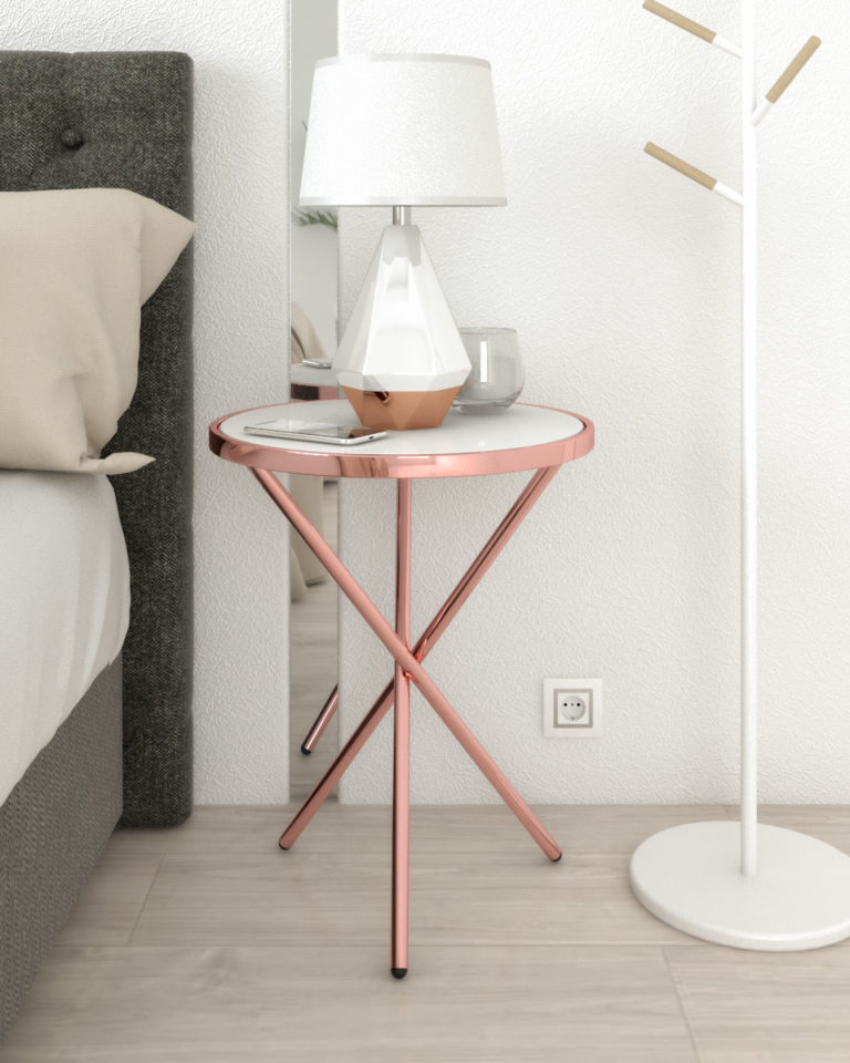 10 Rose Gold Nightstands to Bring Glamour to Your Bedroom in 2024