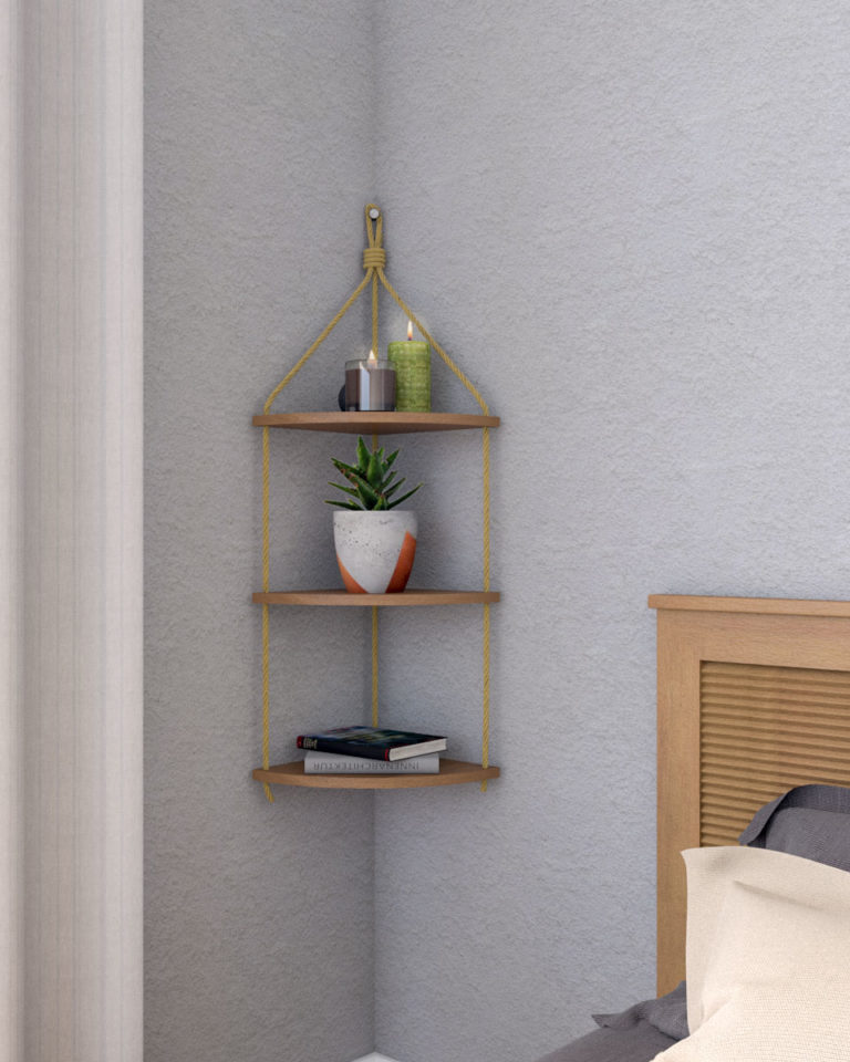 10 Rustic Corner Shelf Ideas for a Warm and Inviting Space