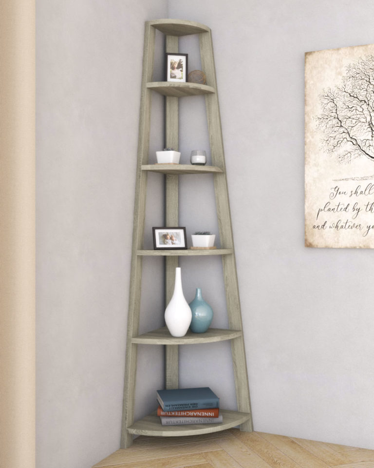 10 Rustic Corner Shelf Ideas for a Warm and Inviting Space