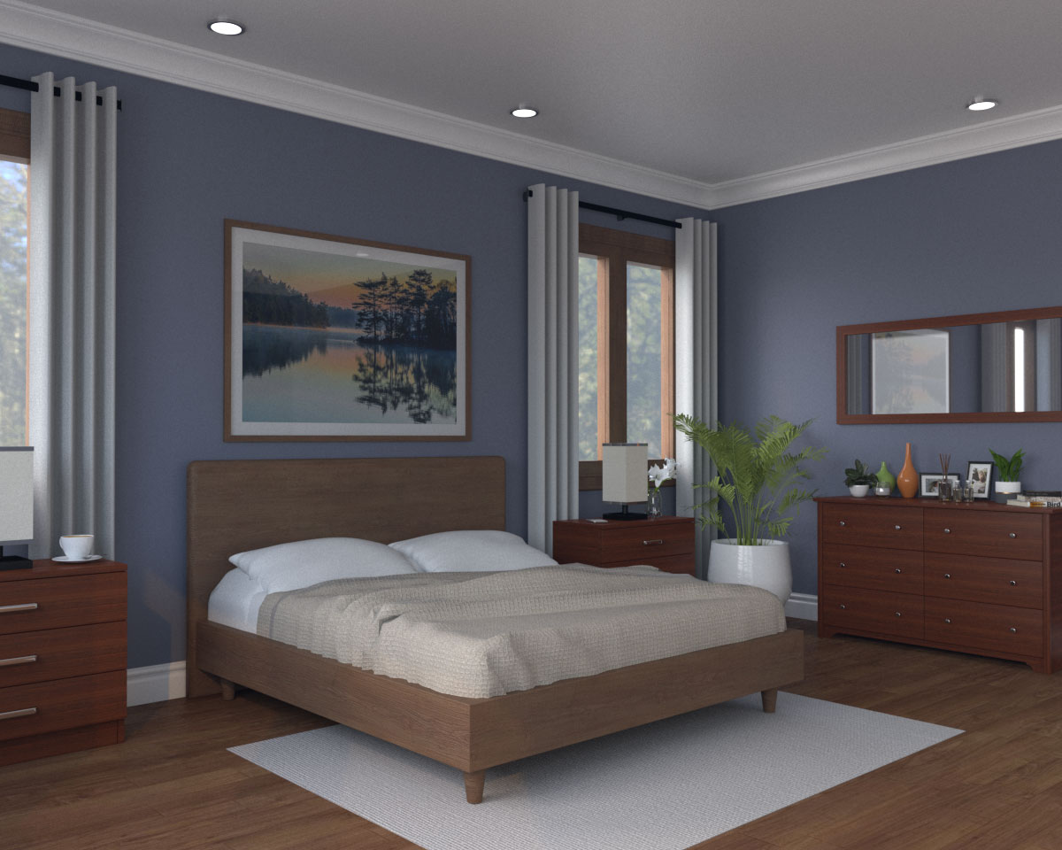 7 Best Wall Paint Colors For Bedroom With Dark Furniture With Images Roomdsign Com