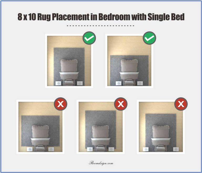 How to Place A Rug In A Bedroom Correctly?
