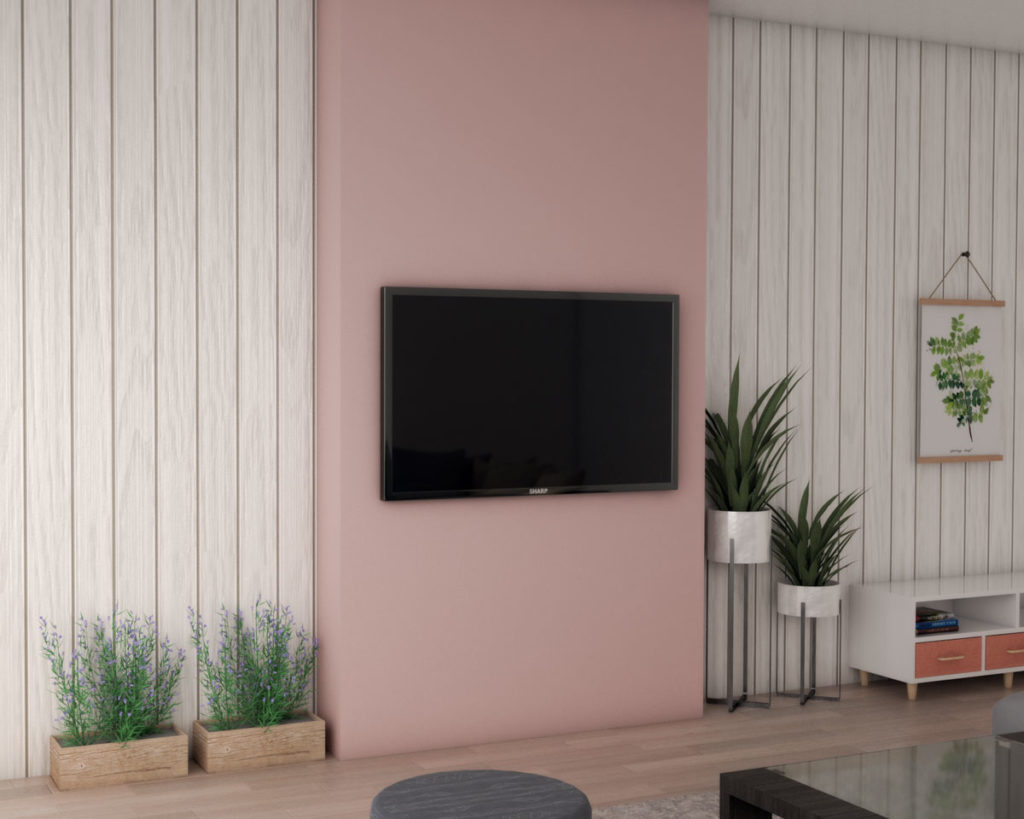 10 Pink Accent Wall Ideas for Bedroom and Living Room