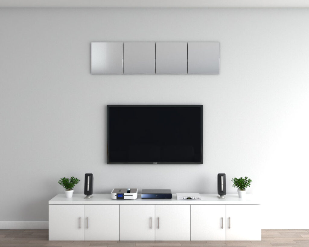 9 Creative Ways to Decorate Empty Space Above TV