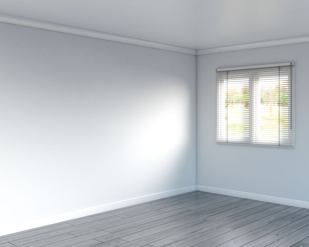 very light gray walls