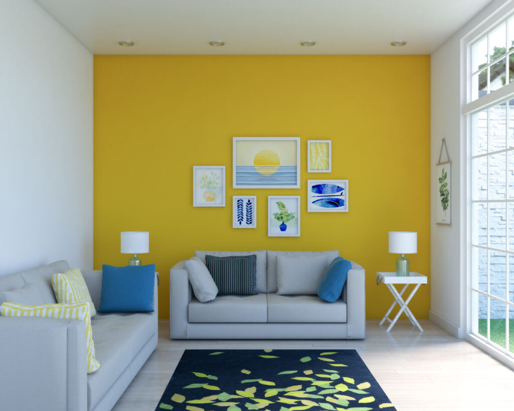 5 Chic Ideas to Decorate a Room with Yellow Walls