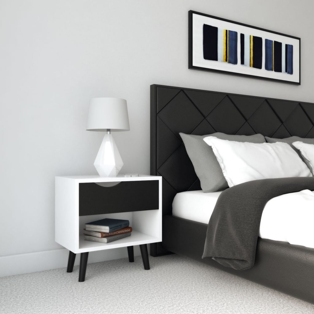 5 Nightstand Colors for Perfect Harmony with a Black Bed