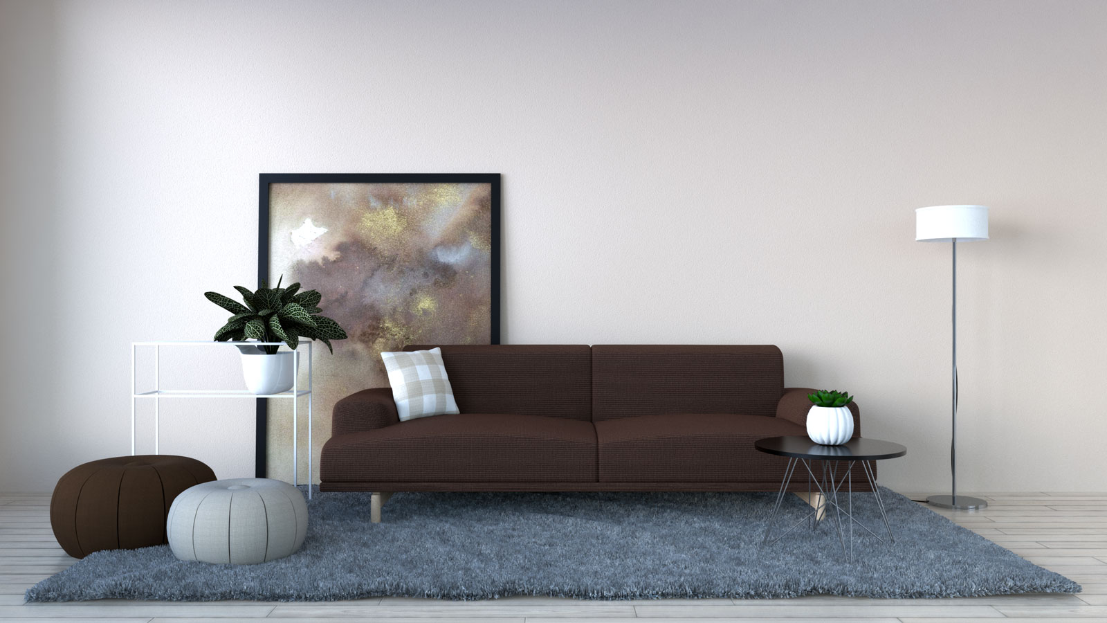 What Colours Go With Light Brown Sofa