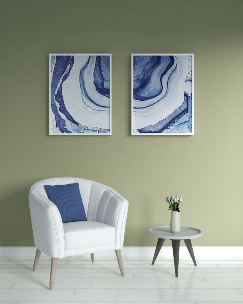 15 Fresh Accent Colors for Olive Green Wall - roomdsign.com