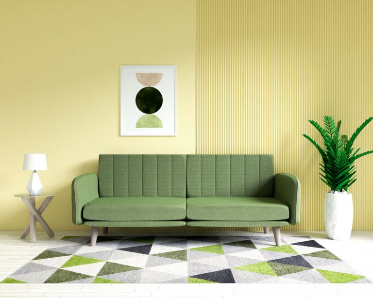 What Color Couch Goes with Yellow Walls? (9 Best Colors Chosen by Expert)