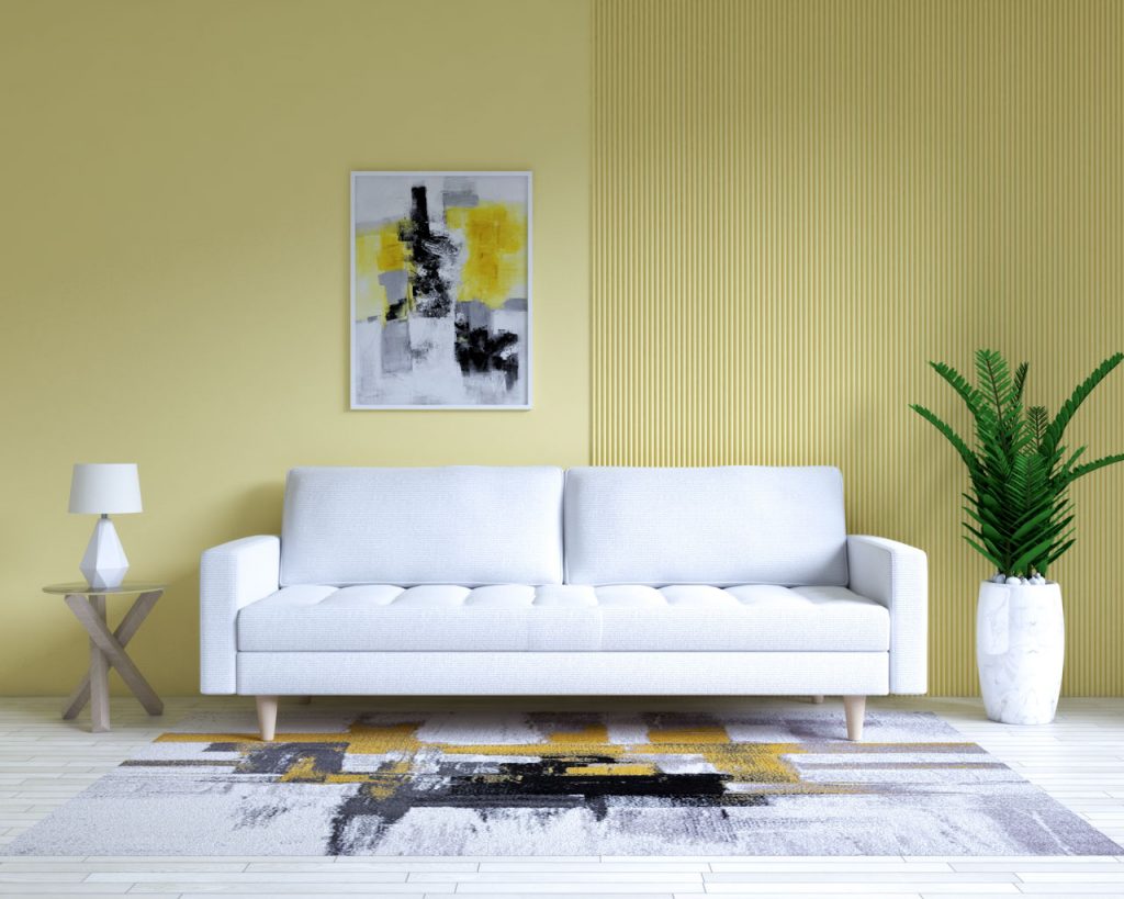 What Color Couch Goes with Yellow Walls? (9 Best Colors Chosen by