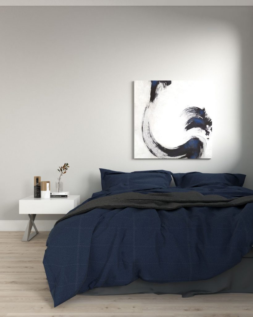 10 Awesome Bedroom Wall Colors That Go with Navy Bedding - roomdsign.com