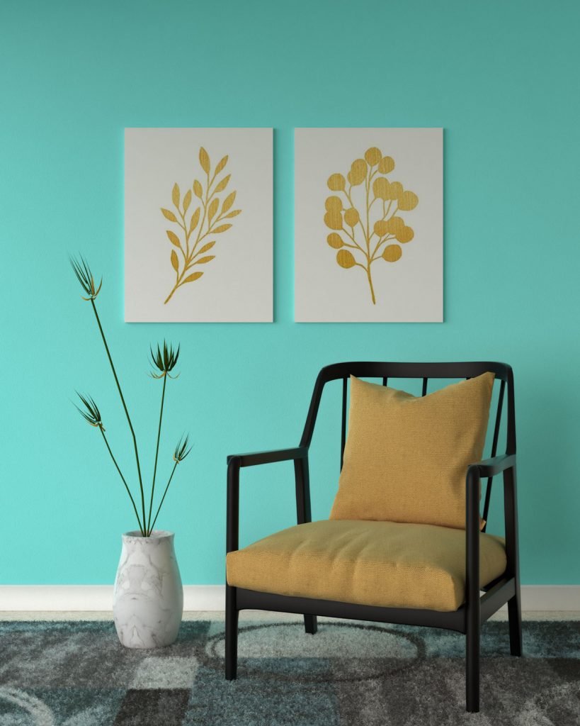 7 Fresh Accent Color Options for Aqua Walls