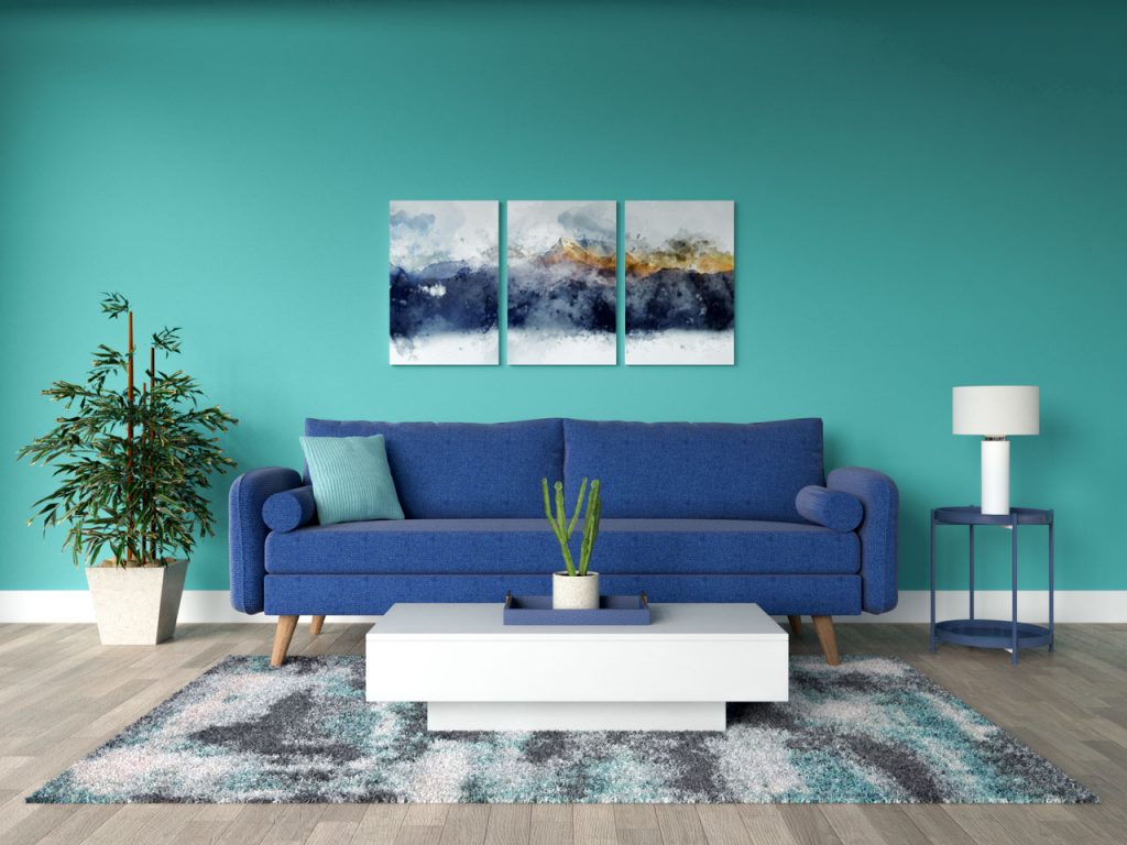 7 Furniture Colors That Pair Perfectly with Teal Walls
