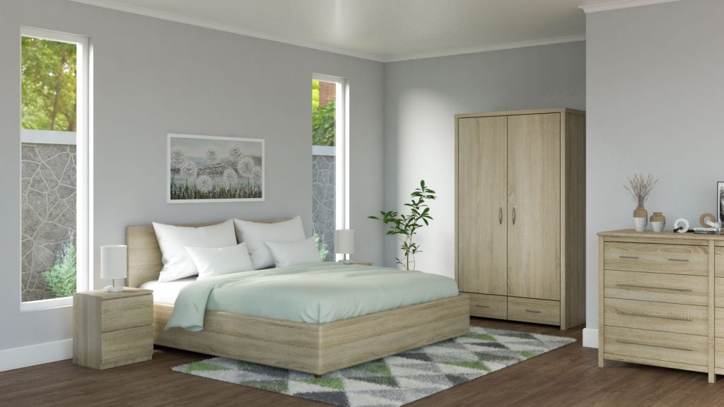 10 Cozy Bedding Color Ideas For Bedroom With Oak Furniture