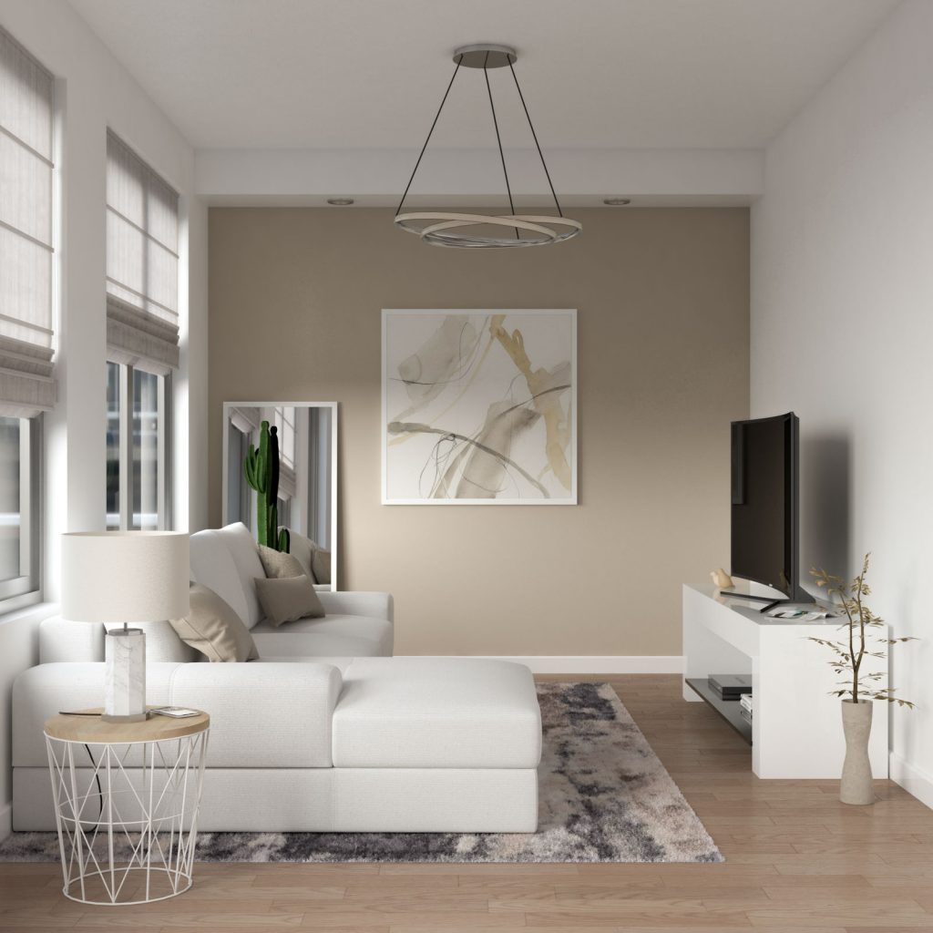 12 Interesting Accent Wall Colors for Small Living Areas