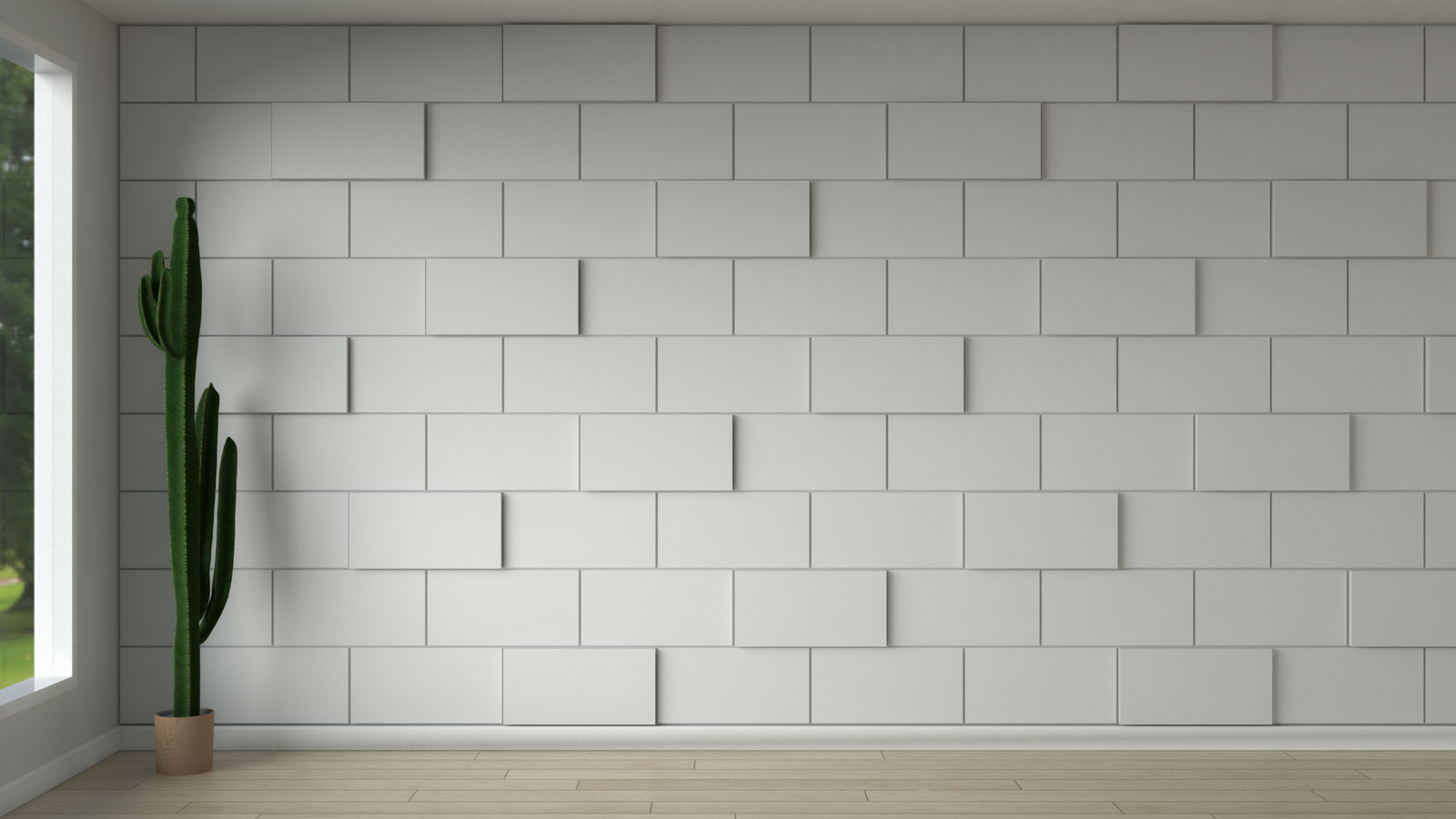 Bond-style rectangular wall molding