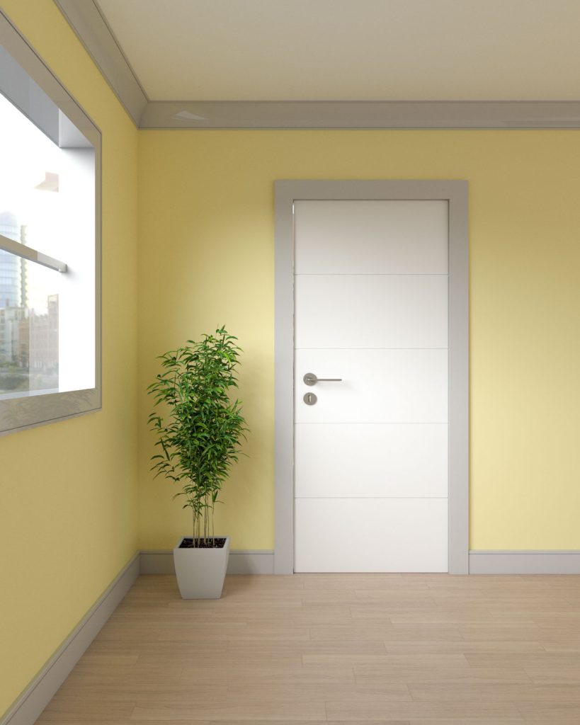 5 Trim Colors to Complement Yellow Walls