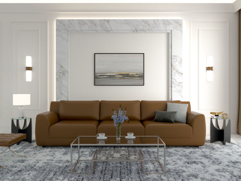 17 Fascinating Color Ideas to Accentuate Brown Leather Sofas ...