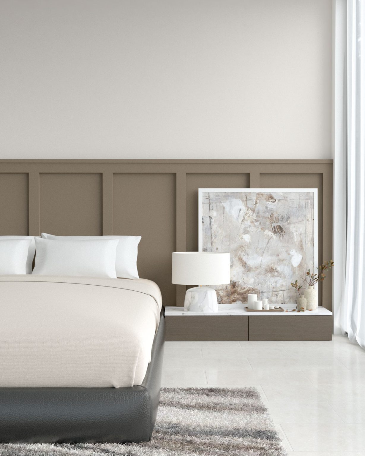 15 Stylish Bedroom Ideas with Beige Walls