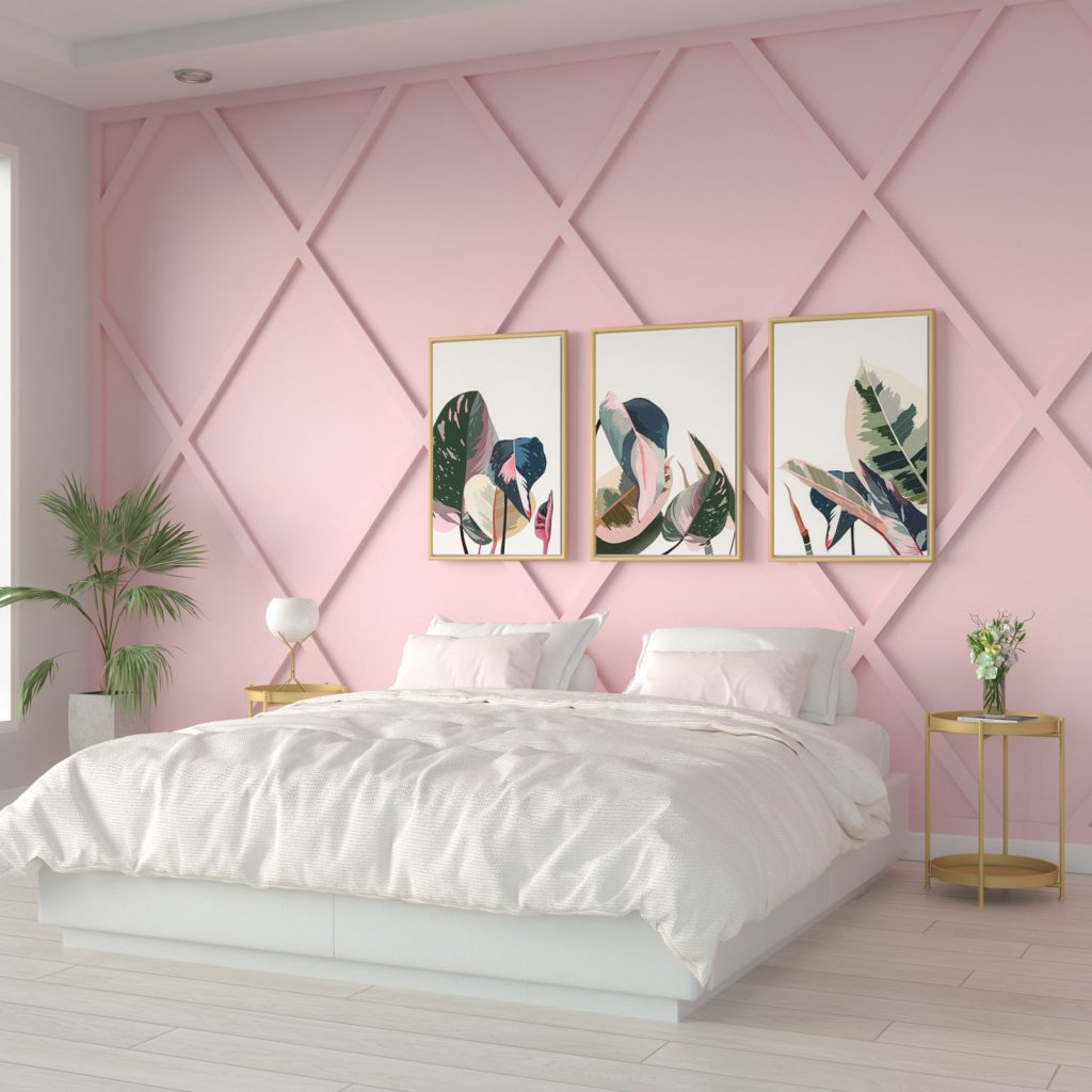 8 Exquisite Pink Shades to Beautify Your Bedroom Walls
