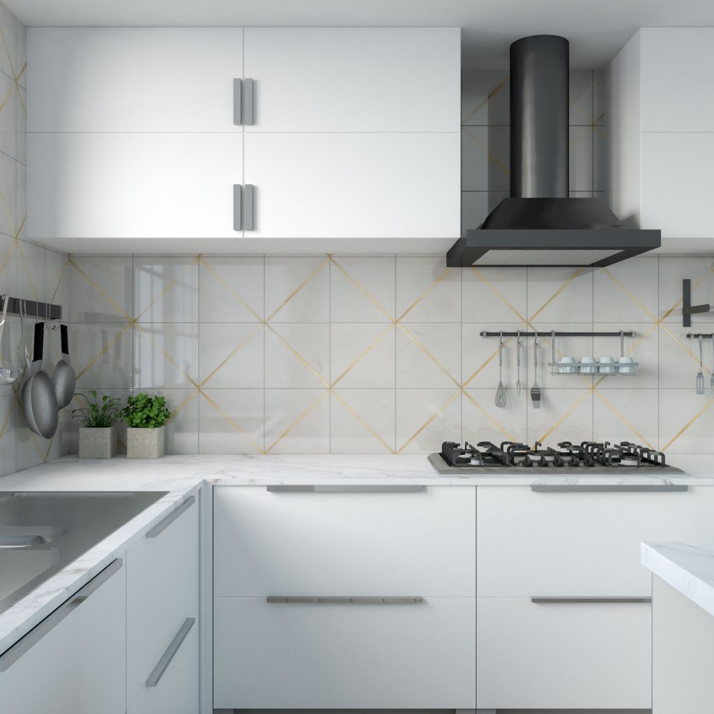 20 Stylish Kitchen Backsplash Ideas for White Cabinets (Sleek ...