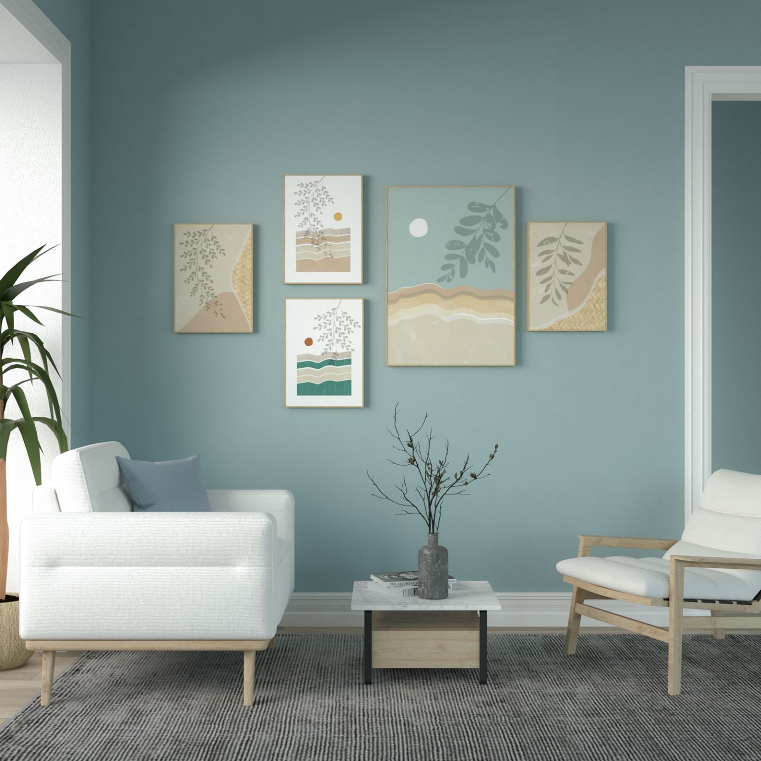 15-fresh-blue-green-paint-colors-for-interior-wall-roomdsign