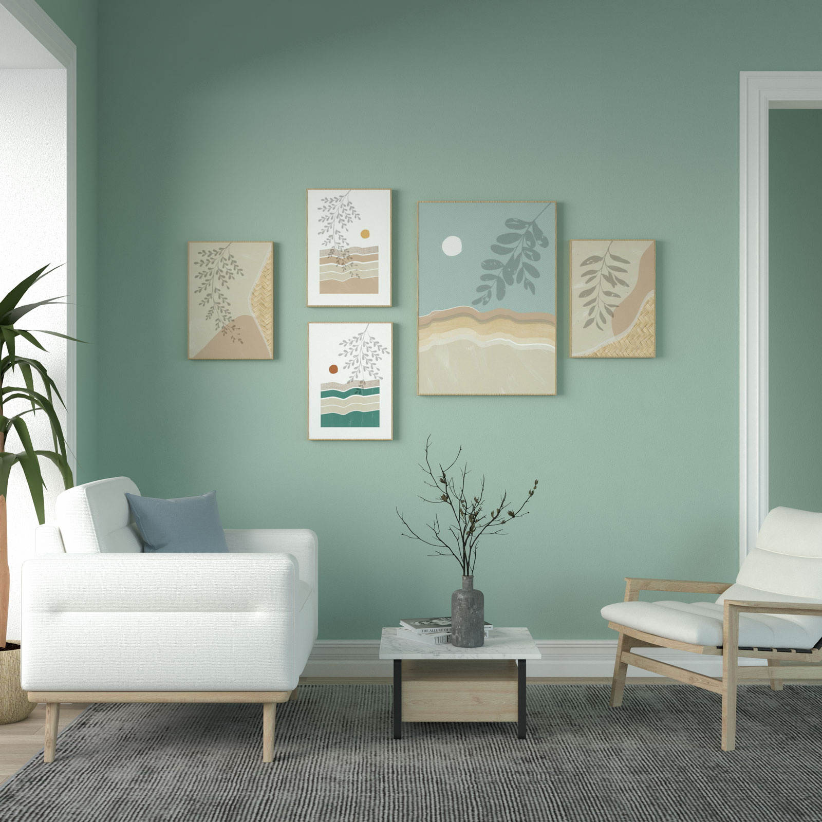 Elements of Style - Great Green Paint Colors