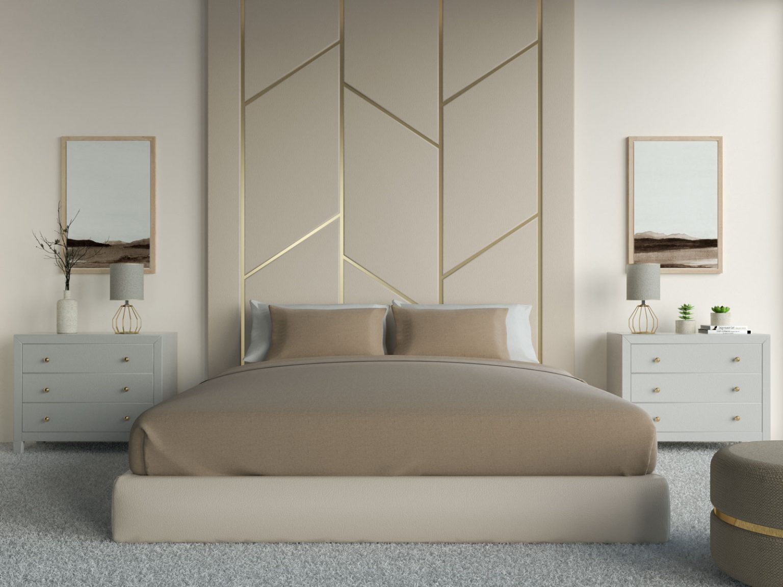 What Color Bedding Goes with Beige Headboard? (8 Choices For A Stylish