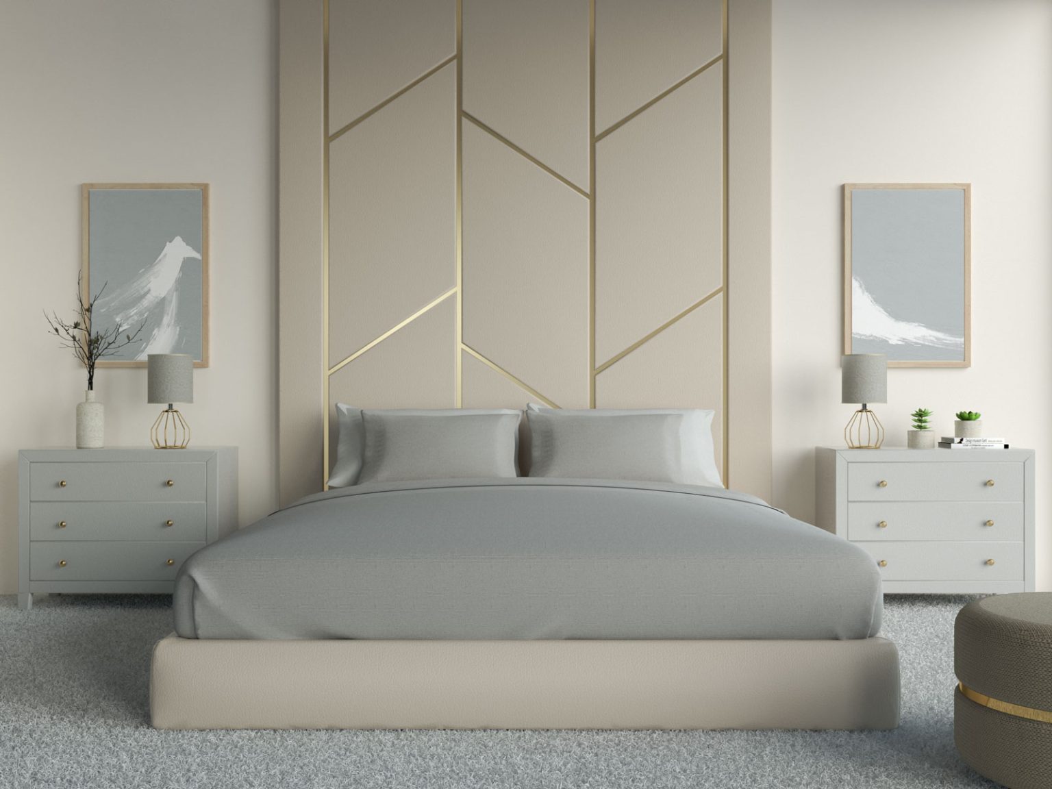 What Color Bedding Goes with Beige Headboard? (8 Choices For A Stylish