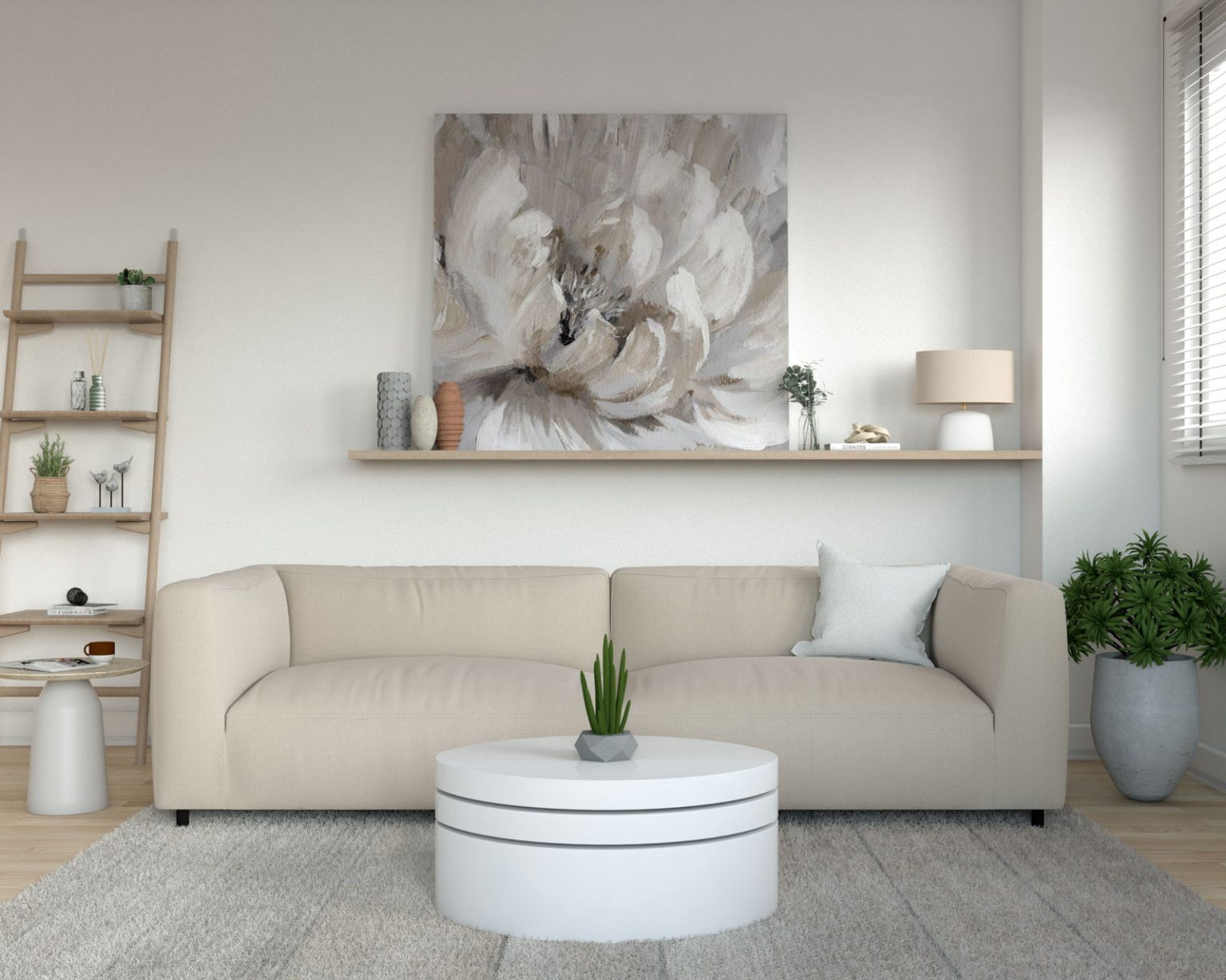 6 Coffee Table Colors to Complement Beige Couches