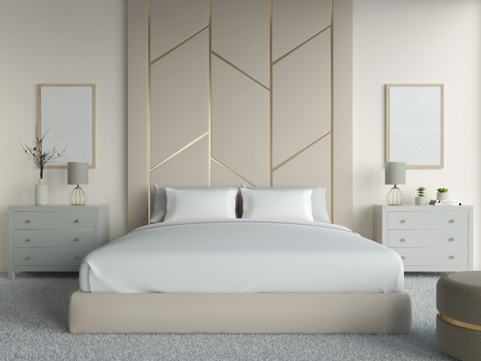 What Color Bedding Goes with Beige Headboard? (8 Choices For A Stylish