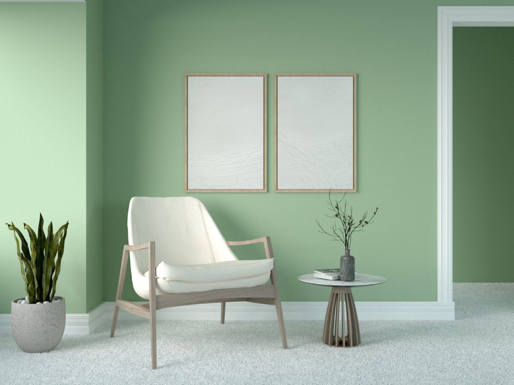 What Color Carpet Goes with Green Walls? (9 Fresh Options)