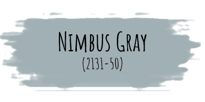 Nimbus gray by benjamin moore