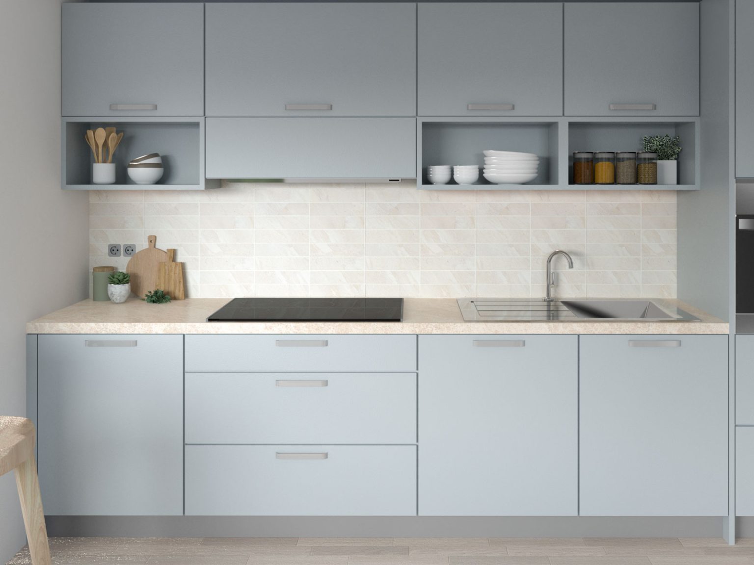 15 Stylish Colors to Complement Beige Countertops