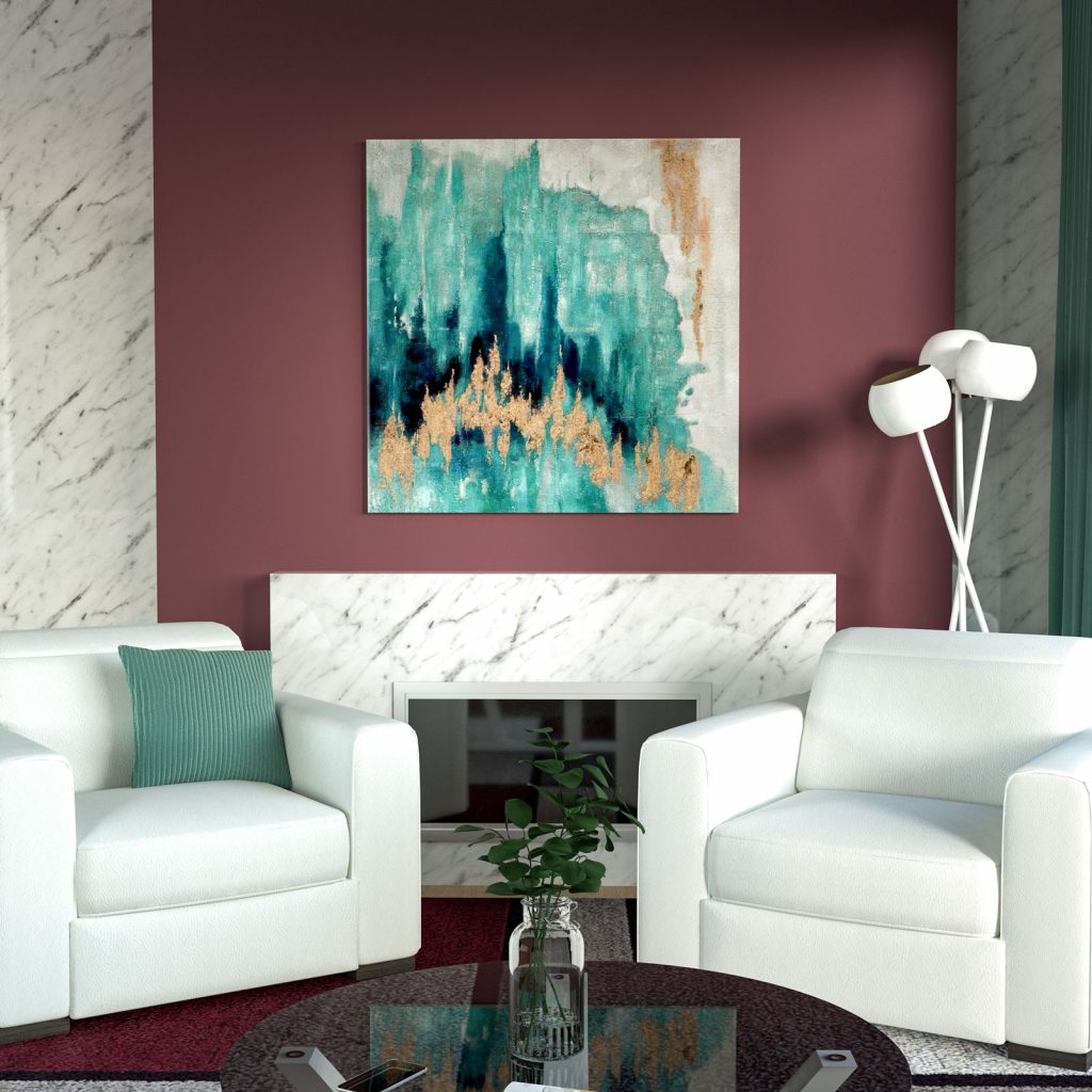 7 Accent Color Ideas to Complement Burgundy Walls