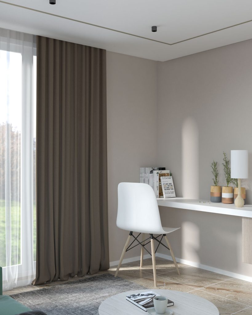 7 Charming Curtain Colors for Your Taupe Walls