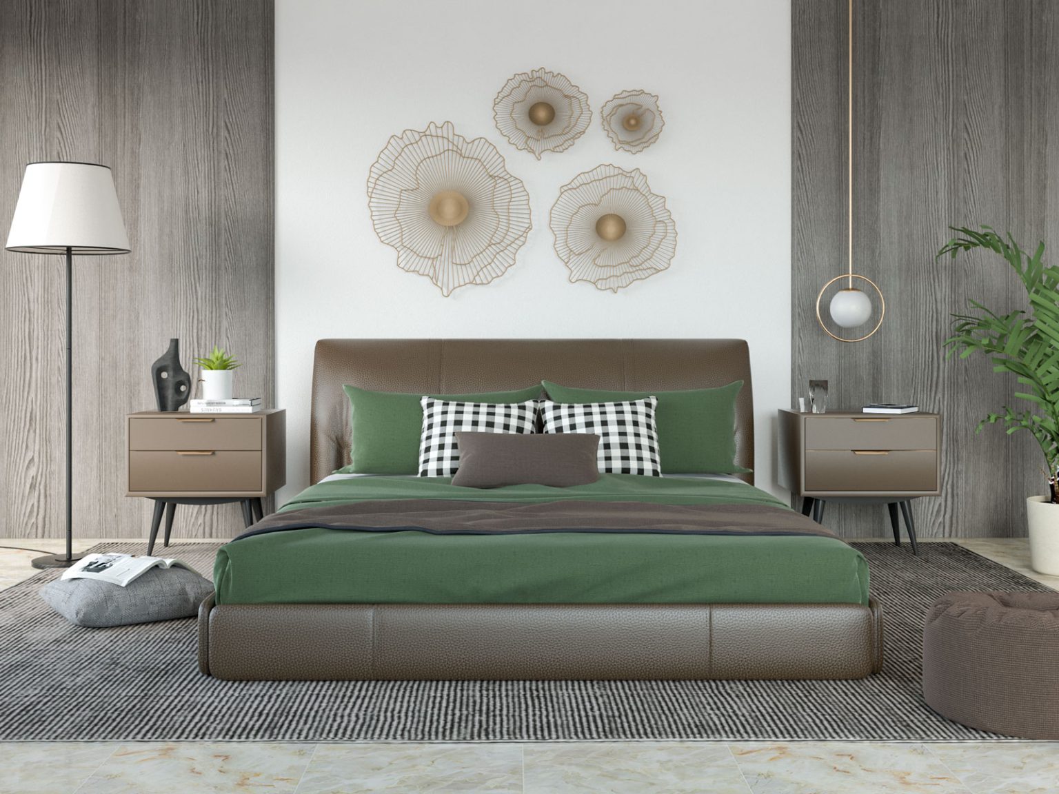 What Color Bedding Goes with Dark Brown Furniture? (9 Choices To Create