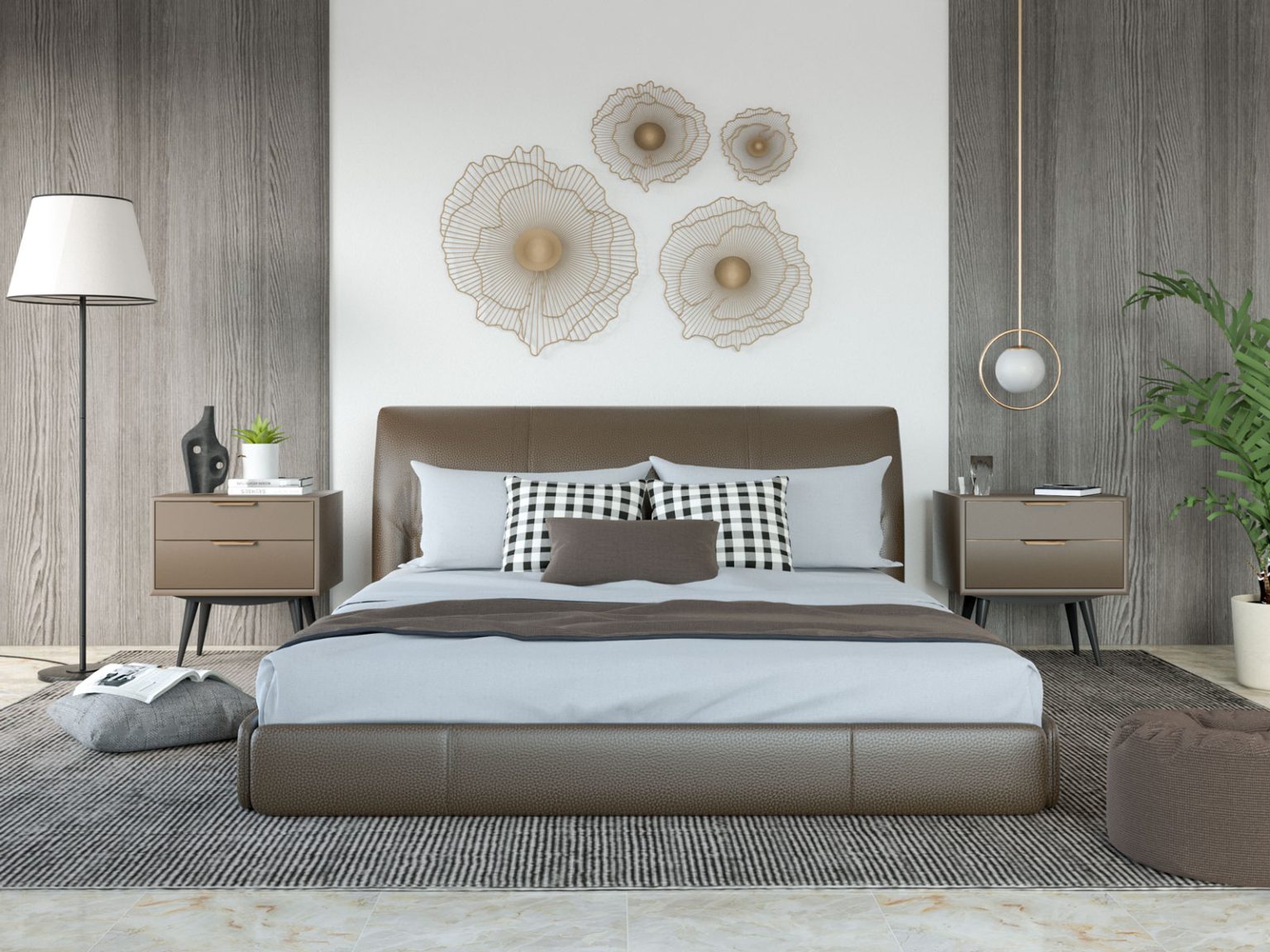 What Color Bedding Goes with Dark Brown Furniture? (9 Choices To Create