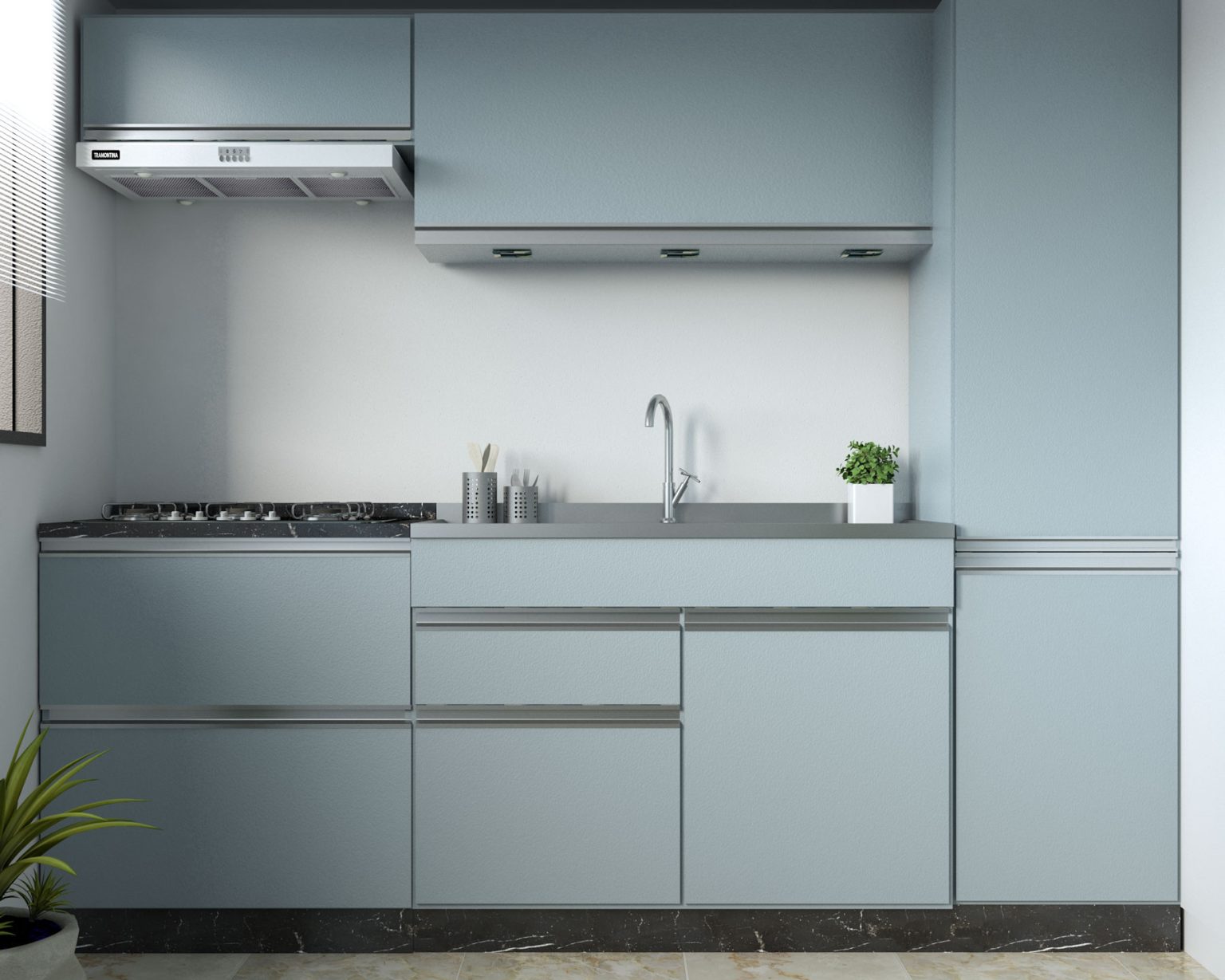 13 Cabinet Colors That Enhance Style in Small Kitchens - roomdsign.com