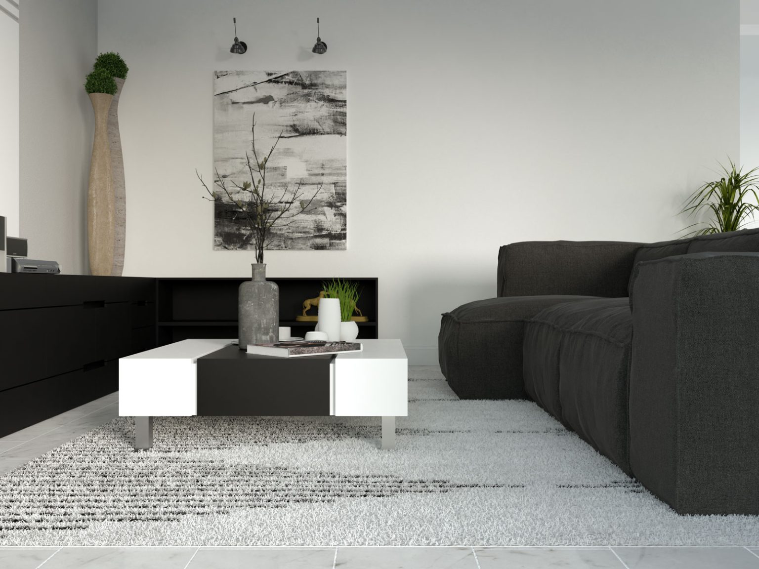 6 Coffee Table Colors Perfect for Black Furniture