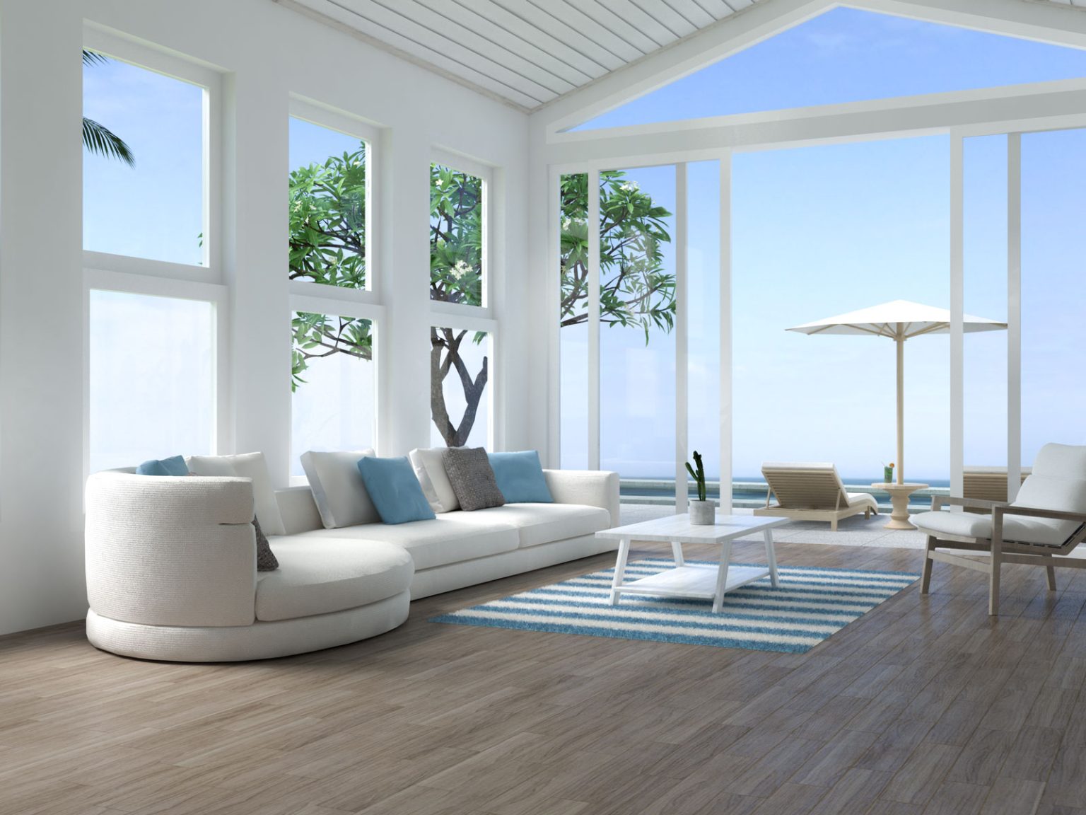 7 Elegant Living Room Inspirations Featuring Dark Floors