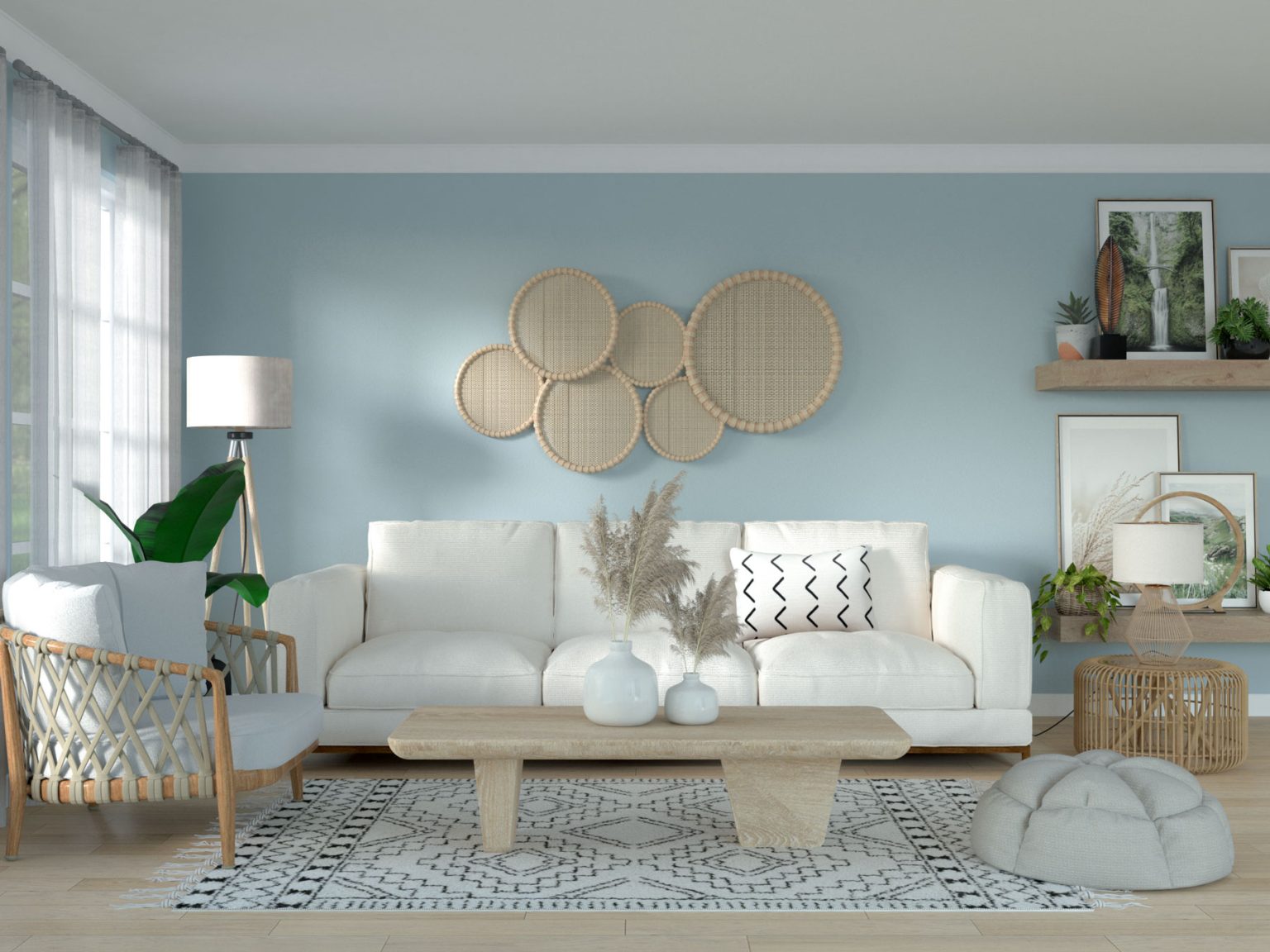 12 Aesthetic Accent Colors for Light Blue Walls - roomdsign.com