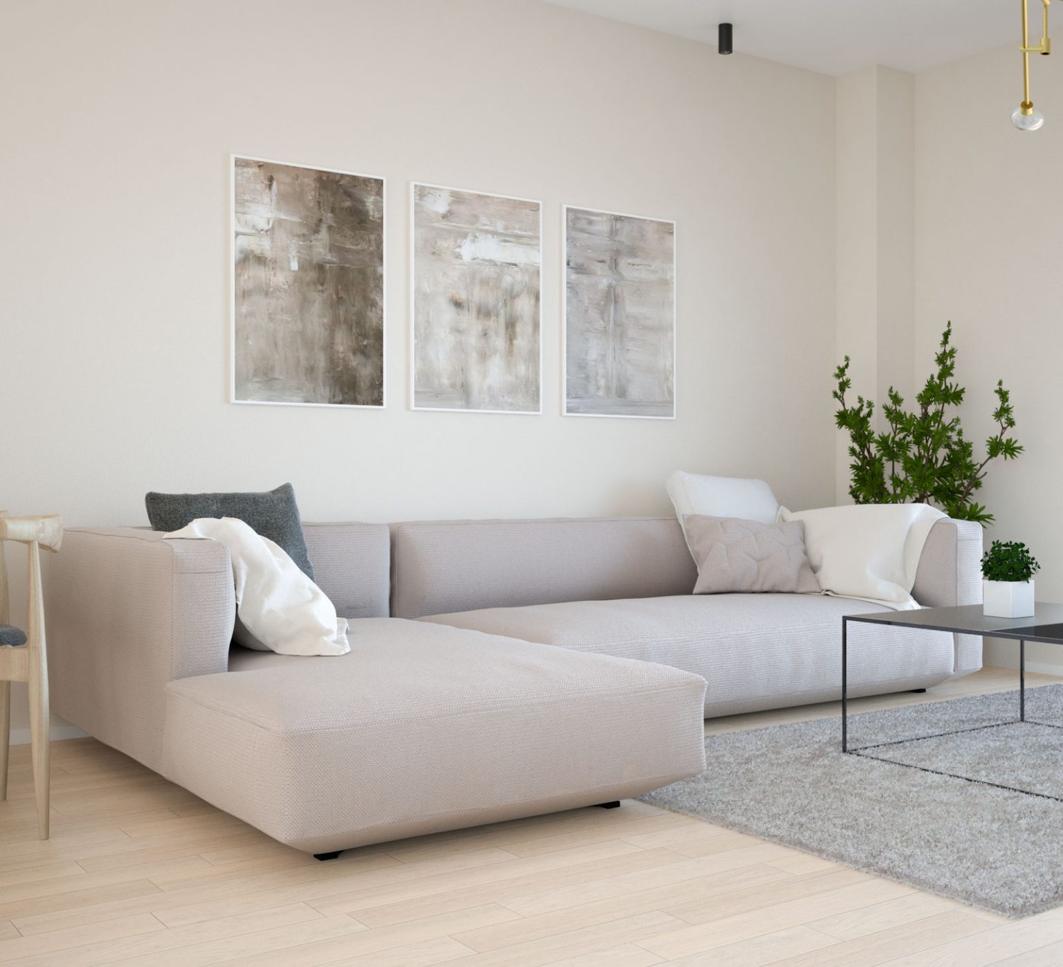 7 Furniture Color Ideas That Harmonize with Beige Walls