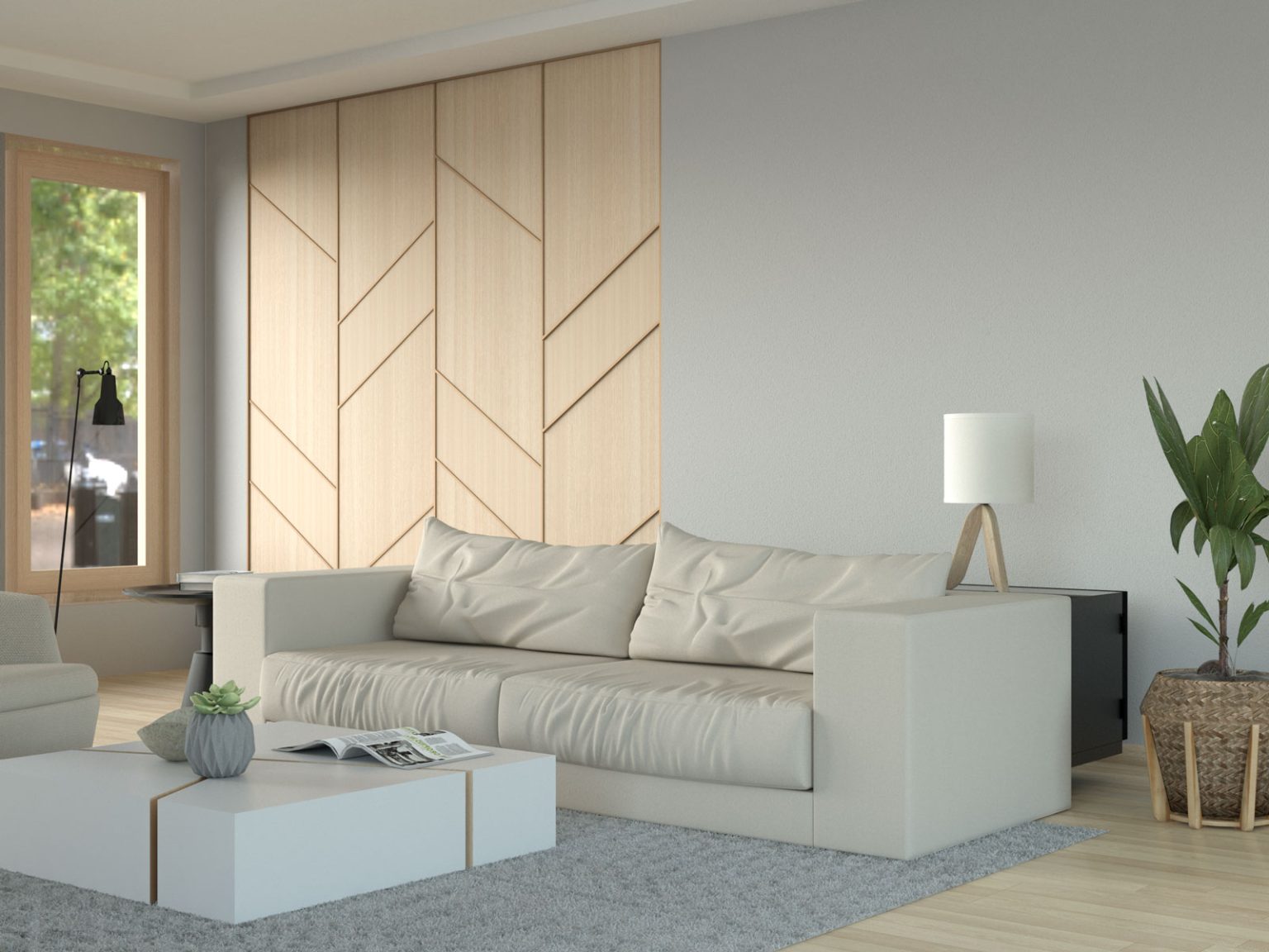 8 Living Room Inspirations That Embrace Gray Wall Elegance