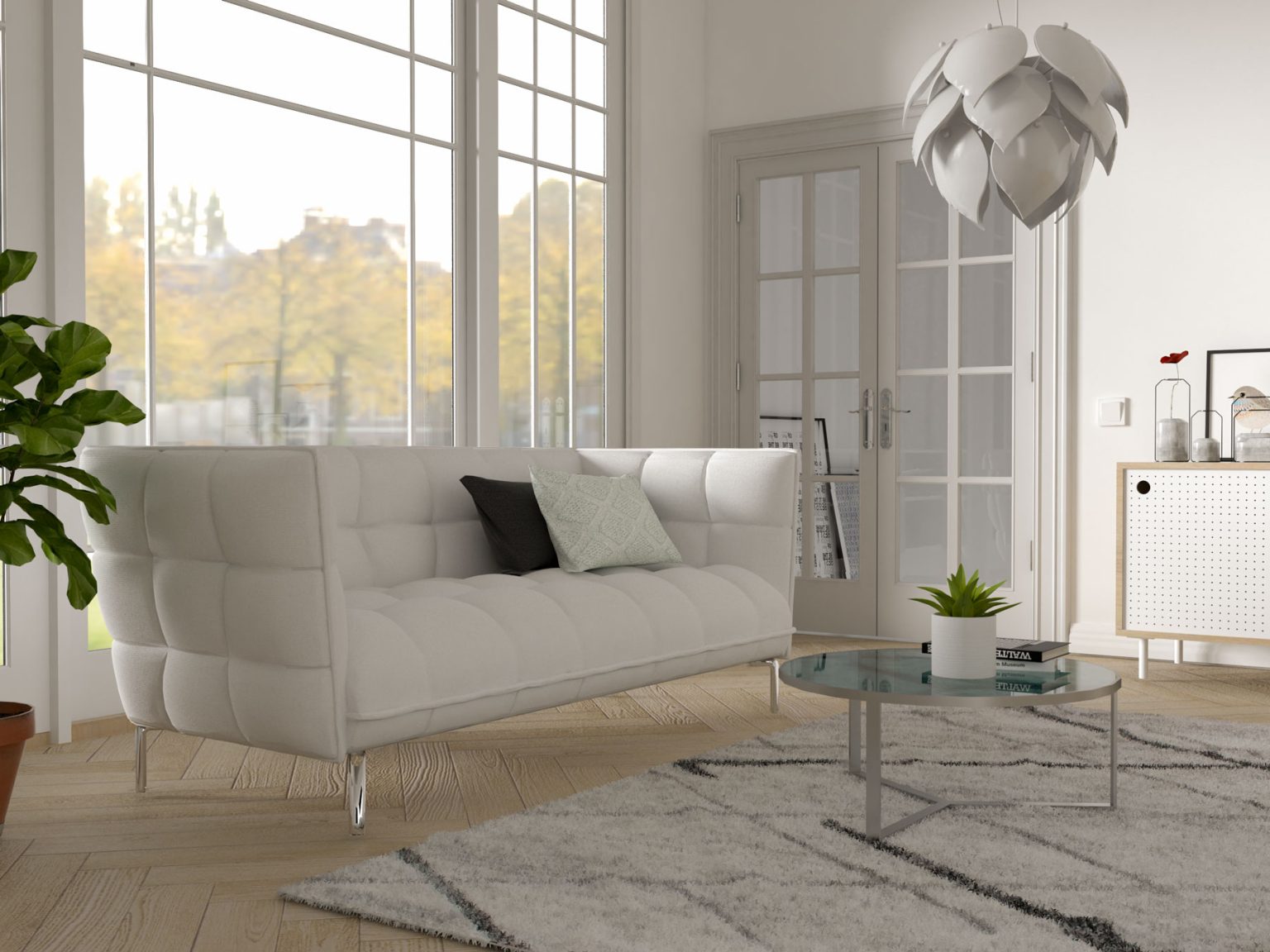 7 Sleek Coffee Table Colors for a White Couch