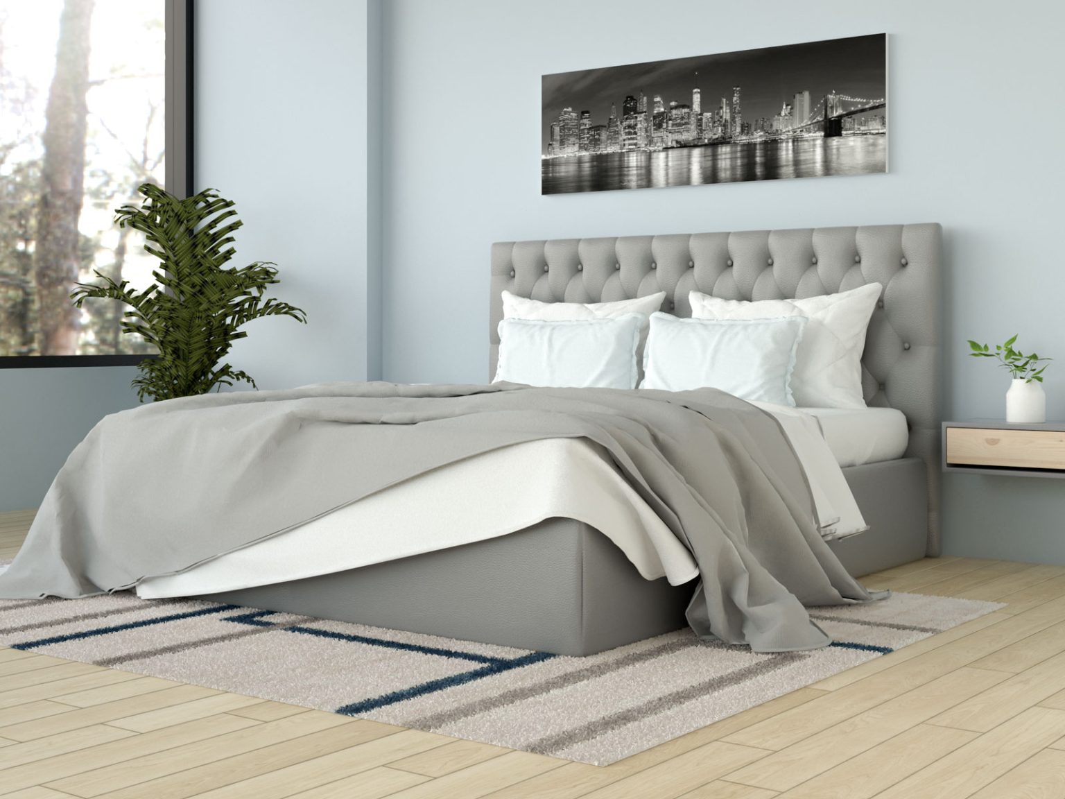 7 Trendy Bedroom Ideas Embracing Blue Walls