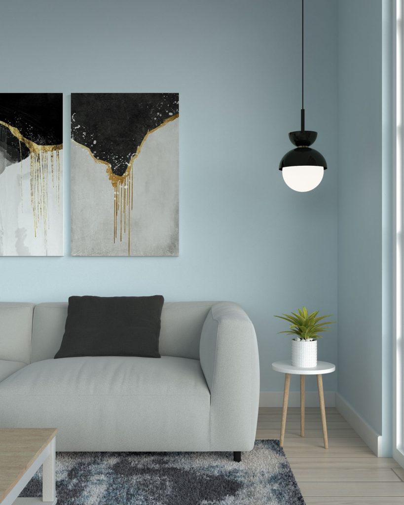 12 Aesthetic Accent Colors for Light Blue Walls